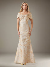 Trumpet/Mermaid Off-the-Shoulder Floor-Length Satin Evening Dress