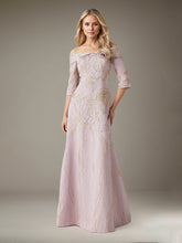 Trumpet/Mermaid Off-the-Shoulder Floor-Length Chiffon Dress