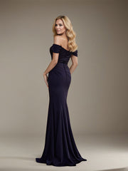 Trumpet/Mermaid V-Neck Floor-Length Evening Dresses
