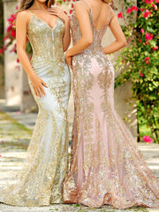 FITTED FLORAL GLITTER PRINT CORSET GOWN