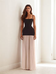 Pleat Prom Dresses A Line Strapless Party Dress for Women