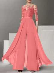 A-Line/Princess Mother of the Bride Dresses with Applique