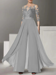 A-Line/Princess Mother of the Bride Dresses with Applique