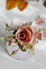 Wedding Decorations Decorative Flowers Groom Boutonniere Homecoming Wrist Corsage