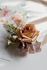 Wedding Decorations Decorative Flowers Groom Boutonniere Homecoming Wrist Corsage