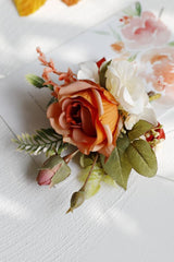 Wedding Decorations Decorative Flowers Groom Boutonniere Homecoming Wrist Corsage