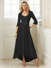 Sheath/Column Sweetheart Sequins Mother of the Bride Dress