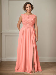 Party Dress For Mother Of The Bride Illusion Neckline Sleeveless Ball Gown Cut Out Guest Dresses For Wedding