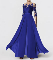 A-Line/Princess Mother of the Bride Dresses with Applique