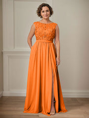 Party Dress For Mother Of The Bride Illusion Neckline Sleeveless Ball Gown Cut Out Guest Dresses For Wedding