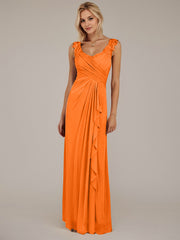 A-Line Sweetheart Neckline Pleated Mesh Mother of the Bride Dress