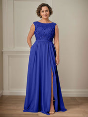 Party Dress For Mother Of The Bride Illusion Neckline Sleeveless Ball Gown Cut Out Guest Dresses For Wedding