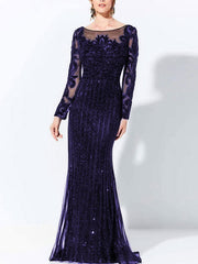 Gold thread beaded lace elegant wedding ladies dress