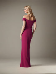 A-Line/Princess Strapless Sleeveless Floor-Length Evening Dress with Ruffles