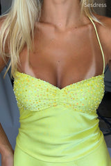 Elegant Sweetheart Sequin Spaghetti Strap A-line Short Mini Dress Homecoming Dress